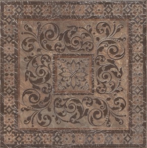 Декор напольный Бромли 402x402 коричневый STG\A257\SG1502