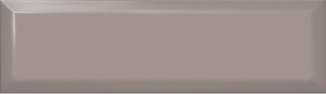 Плитка настенная Аккорд грань 85x285 коричневая светлая 9029