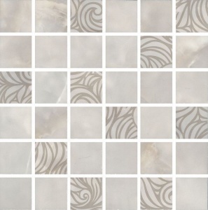 Декор настенный мозаичный Вирджилиано 300x300 серый MM11101