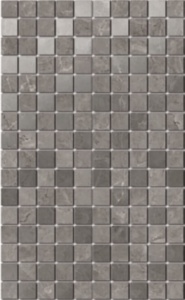 Декор настенный мозаичный Гран Пале 250x400 серый