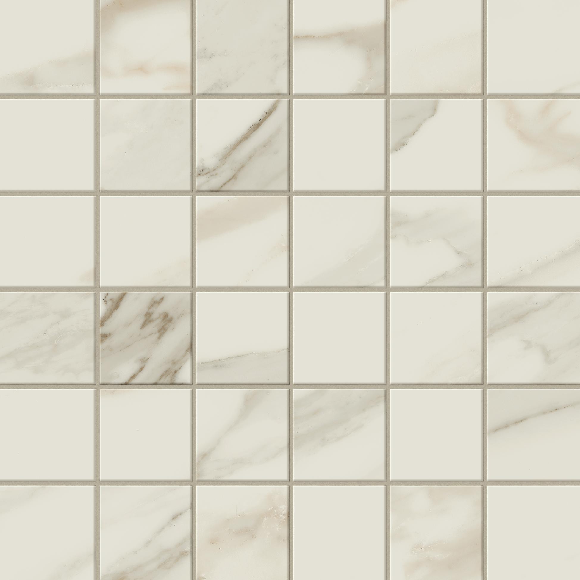 Мозаика Empire Arabescato 300x300 матовая белая