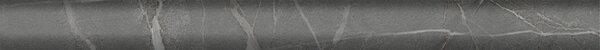 Бордюр настенный Буонарроти 25x300 серый темный SPA045R