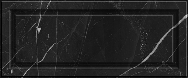 Плитка настенная Noir black wall 02 250x600 черная