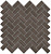 Декор настенный Грасси мозаичный  300x315 коричневый 190\003