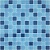 Мозаика Acquarelle Aristea 298x298x4 синяя