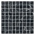 Мозаика Black&White (Блэк энд Вайт) 300x300 черная K-61/LR/m01