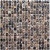Мозаика Bonаparte Ferato-15 slim (POL) 305x305 коричневая