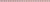 Бордюр настенный Бисер 9,27x243 розовый 1