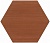 Плитка настенная Макарена 200x231 коричневая 24015