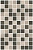 Декор настенный мозаичный Эль-Реаль 200x300 коричневый MM8322