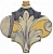 Декор настенный Арабески Котто орнамент 65x65 бежевый OP\A163\65000