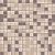 Мозаика 327x327 бело-персиковый МСD001