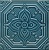 Декор настенный Салинас 150x150 синий SSA002