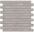 Декор настенный Грасси мозаичный  300x320 серый MM13039