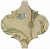 Декор настенный Арабески Котто орнамент 65x65 бежевый OP\A167\65000