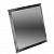 Плитка зеркальная Квадрат 150x150 графит (с фацетом 10 мм)