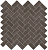 Декор напольный Грасси мозаичный 300x315 коричневый SG190\003