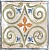 Декор настенный Виченца Майолика 150x150 бежевый HGD\A149\17000