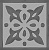 Декор Charme Evo (Шарм Эво) Тоццетто Лэйди Силвер 72x72 серый (4 рисунка без выбора)