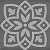 Декор Charme Evo (Шарм Эво) Тоццетто Лэйди Силвер 72x72 серый (4 рисунка без выбора)
