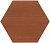 Плитка настенная Макарена 200x231 коричневая 24015