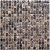 Мозаика Bonаparte Ferato-15 slim (POL) 305x305 коричневая
