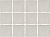 Плитка настенная Амальфи 99x99 серая светлая (полотно 300x400 из 12 частей) 1270