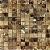 Мозаика Emperador Dark 298x298x4 (23x23) полированная коричневая