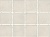 Плитка настенная Амальфи 99x99 бежевая светлая (полотно 300x400 из 12 частей) 1266