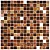 Мозаика Bonaparte Jump Trek №8 300x300 коричневая