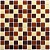 Мозаика Bonаparte Toffee mix 300x300 коричневая