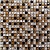Мозаика Bonaparte Ochre Rust 300x300 коричневая