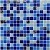 Мозаика Bonaparte Energy 327x327 синяя