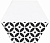 Декор настенный Буранелли 200x231 белый NT\B208\24001