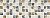 Декор настенный мозаичный Площадь Испании 150x400 бежевый MM15129A